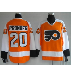 NEW Philadelphia Flyers #20 Chris Pronger orange NEW Philadelphia Flyers #20 Chris Pronger orange