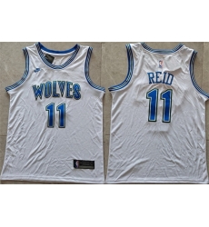 Men Minnesota Timberwolves 11 Naz Reid White Stitched Jersey Men Minnesota Timberwolves 11 Naz Reid White Stitched Jersey