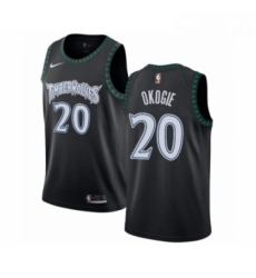 Mens Nike Minnesota Timberwolves 20 Josh Okogie Authentic Black Hardwood Classics Jersey Mens Nike Minnesota Timberwolves 20 Josh Okogie Authentic Black Hardwood Classics Jersey