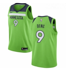 Mens Nike Minnesota Timberwolves 9 Luol Deng Swingman Green NBA Jersey Statement Edition Mens Nike Minnesota Timberwolves 9 Luol Deng Swingman Green NBA Jersey Statement Edition