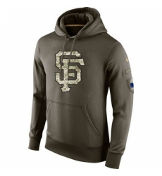 MLB Men San Francisco Giants Nike Olive Salute To Service KO Performance Hoodie MLB Men San Francisco Giants Nike Olive Salute To Service KO Performance Hoodie