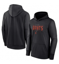 Men San Francisco Giants Black Pregame Performance Pullover Hoodie Men San Francisco Giants Black Pregame Performance Pullover Hoodie