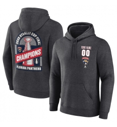 Men Florida Panthers Charcoal Custom 2025 Stanley Cup Champions Pullover Hoodie Men Florida Panthers Charcoal Custom 2025 Stanley Cup Champions Pullover Hoodie