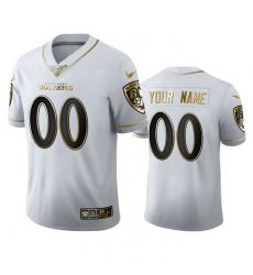Men Women Youth Toddler Baltimore Ravens Custom Men Nike White Golden Edition Vapor Limited NFL 100 Jersey Men Women Youth Toddler Baltimore Ravens Custom Men Nike White Golden Edition Vapor Limited NFL 100 Jersey