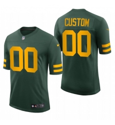 Men Women Youth Custom Green Bay Packers 50s Classic Throwback Vapor Limited Jersey Green Stitched Men Women Youth Custom Green Bay Packers 50s Classic Throwback Vapor Limited Jersey Green Stitched