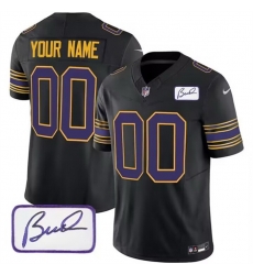 Men Women youth Minnesota Vikings Customized Black 2023 F U S E Bud Grant Patch Limited Stitched Football Jersey Men Women youth Minnesota Vikings Customized Black 2023 F U S E Bud Grant Patch Limited Stitched Football Jersey