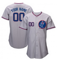 Men Women Youth Toddler All Size Chicago Cubs Gray Customized Cool Base New Design Jersey II Men Women Youth Toddler All Size Chicago Cubs Gray Customized Cool Base New Design Jersey II