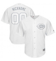Men Women Youth Toddler All Size Cincinnati Reds Majestic 2019 Players Weekend Cool Base Roster Custom White Jersey Men Women Youth Toddler All Size Cincinnati Reds Majestic 2019 Players Weekend Cool Base Roster Custom White Jersey