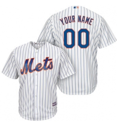 Men Women Youth All Size New York Mets Majestic White Royal Home Cool Base Custom Jersey White 3 Men Women Youth All Size New York Mets Majestic White Royal Home Cool Base Custom Jersey White 3
