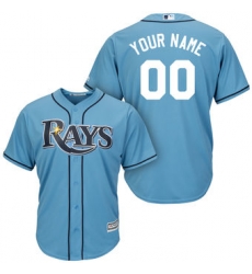 Men Women Youth All Size Tampa Bay Rays Majestic Light Blue Cool Base Custom Jersey 3 Men Women Youth All Size Tampa Bay Rays Majestic Light Blue Cool Base Custom Jersey 3