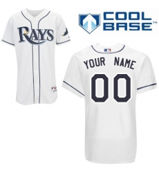 Men Women Youth All Size Tampa Tampa Bay Rays White Customized Cool Base Jersey 3 Men Women Youth All Size Tampa Tampa Bay Rays White Customized Cool Base Jersey 3