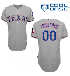 Men Women Youth All Size Texas Rangers Customized Cool Base Jersey Grey 3 Men Women Youth All Size Texas Rangers Customized Cool Base Jersey Grey 3