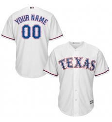 Men Women Youth All Size Texas Rangers Customized Cool Base Jersey White 3 Men Women Youth All Size Texas Rangers Customized Cool Base Jersey White 3