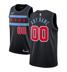 Men Women Youth Toddler All Size Chicago Bulls Authentic Black City Edition Nike NBA Customized Jersey Men Women Youth Toddler All Size Chicago Bulls Authentic Black City Edition Nike NBA Customized Jersey