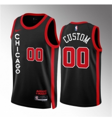 Men Women youth Chicago Bulls Active Player Custom Black 2023 24 City Edition Stitched Basketball Jersey Men Women youth Chicago Bulls Active Player Custom Black 2023 24 City Edition Stitched Basketball Jersey