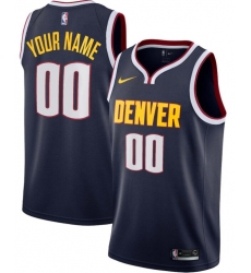 Men Women Youth Toddler Denver Nuggets Custom Navy Nike NBA Stitched Jersey Men Women Youth Toddler Denver Nuggets Custom Navy Nike NBA Stitched Jersey