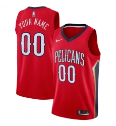 Men Women Youth Toddler New Orleans Pelicans Red Custom Nike NBA Stitched Jersey Men Women Youth Toddler New Orleans Pelicans Red Custom Nike NBA Stitched Jersey