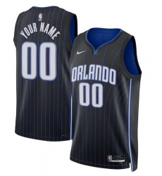 Men Women Youth Toddler ORLANDO MAGIC Custom Nike NBA Stitched Jersey Black