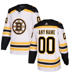 Men Women Youth Toddler White Jersey - Customized Adidas Boston Bruins Away Men Women Youth Toddler White Jersey - Customized Adidas Boston Bruins Away