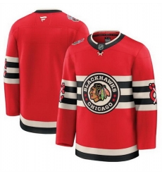 Men Women Youth Custom Men Women Youth Chicago Blackhawks Red 2024 25 Winter Classic Stitched Hockey Jersey