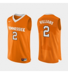Men Tennessee Volunteers Grant Williams Orange Authentic Performace College Basketball Jersey Men Tennessee Volunteers Grant Williams Orange Authentic Performace College Basketball Jersey