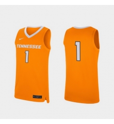 Men Tennessee Volunteers Tennessee Orange Replica College Basketball Jersey Men Tennessee Volunteers Tennessee Orange Replica College Basketball Jersey