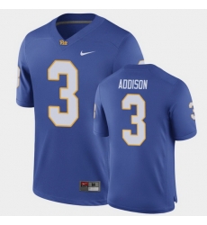 Men Pitt Panthers Jordan Addison Game Royal Football Jersey Men Pitt Panthers Jordan Addison Game Royal Football Jersey