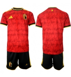 Belgium 2026 FIFA World Cup Soccer Jersey Red BLANK
