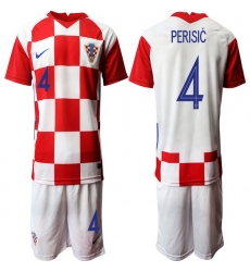 Mens Croatia Short Soccer Jerseys 023 Mens Croatia Short Soccer Jerseys 023