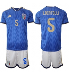 Italy 2026 FIFA World Cup Soccer Jersey Blue #5 LOCATELLI Italy 2026 FIFA World Cup Soccer Jersey Blue #5 LOCATELLI