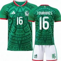 2026 FIFA World Cup Mexico Soccer Home Jersey #16