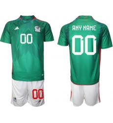 Men FIFA 2022 Mexico Soccer Customized Jersey 001 Men FIFA 2022 Mexico Soccer Customized Jersey 001