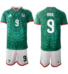 Mexicoa 2026 FIFA World Cup Soccer Jersey Green #9 RAUL Mexicoa 2026 FIFA World Cup Soccer Jersey Green #9 RAUL