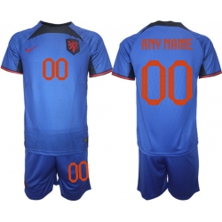 Men FIFA 2022 Netherlands Soccer Customized Jersey 035