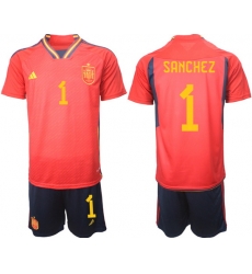 Men FIFA 2022 Spain Soccer Jersey 023 Men FIFA 2022 Spain Soccer Jersey 023
