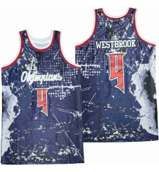 4# RUSSELL WESTBROOK NAVY ALTERNATE BASKETBALL JERSEY 4# RUSSELL WESTBROOK NAVY ALTERNATE BASKETBALL JERSEY