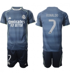 Men Real Madrid 2026 Soccer Jerseys DarkBlue #7 RONALDO Men Real Madrid 2026 Soccer Jerseys DarkBlue #7 RONALDO