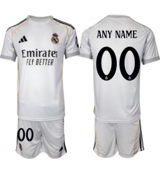 Men Real Madrid 2026 Soccer Jerseys White CUSTOM (2)