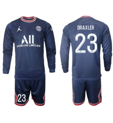 Men Paris Saint Germain Long Sleeve Soccer Jerseys 547 Men Paris Saint Germain Long Sleeve Soccer Jerseys 547