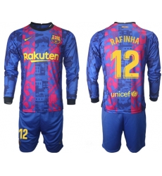 Men Barcelona Long Sleeve Soccer Jerseys 511 Men Barcelona Long Sleeve Soccer Jerseys 511