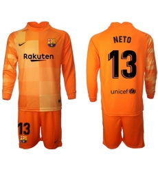Men Barcelona Long Sleeve Soccer Jerseys 530 Men Barcelona Long Sleeve Soccer Jerseys 530