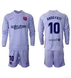 Men Barcelona Long Sleeve Soccer Jerseys 548 Men Barcelona Long Sleeve Soccer Jerseys 548