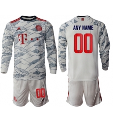 Men Bayern Long Sleeve Soccer Jerseys 517 Customized Men Bayern Long Sleeve Soccer Jerseys 517 Customized