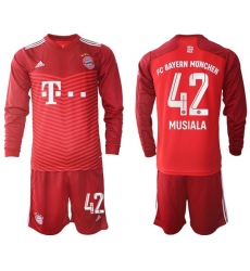Men Bayern Long Sleeve Soccer Jerseys 540 Men Bayern Long Sleeve Soccer Jerseys 540