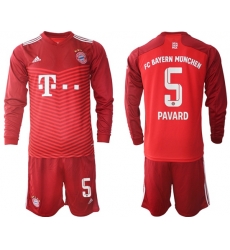 Men Bayern Long Sleeve Soccer Jerseys 551 Men Bayern Long Sleeve Soccer Jerseys 551