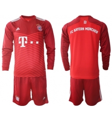 Men Bayern Long Sleeve Soccer Jerseys 553 Men Bayern Long Sleeve Soccer Jerseys 553