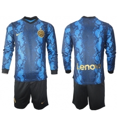 Men Inter Milan Long Sleeve Soccer Jerseys 521 Men Inter Milan Long Sleeve Soccer Jerseys 521