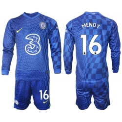 Men Chelsea Long Sleeve Soccer Jerseys 518