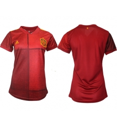 Women Spain Soccer Jerseys 016 Women Spain Soccer Jerseys 016