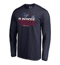 Houston Texans Men Long T Shirt 009 Houston Texans Men Long T Shirt 009